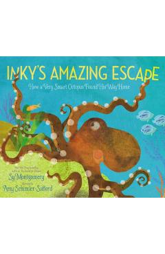 Inky's Amazing Escape: How a Very Smart Octopus Found His Way Home - Sy Montgomery