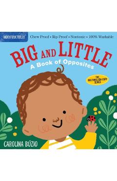 Indestructibles: Big and Little: Chew Proof - Rip Proof - Nontoxic - 100% Washable (Book for Babies, Newborn Books, Safe to Chew) - Carolina B�zio