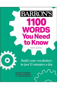 1100 Words You Need to Know + Online Practice: Build Your Vocabulary in Just 15 Minutes a Day! - Rich Carriero