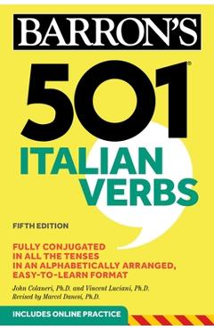 501 Italian Verbs - John Colaneri