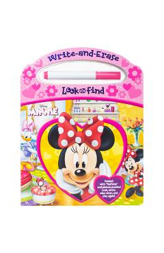 Disney Minnie Mouse - Write-And-Erase Look and Find [With Marker] - Editors Of Phoenix International Publica