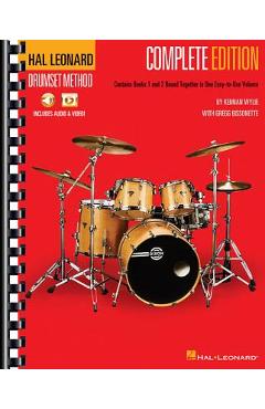 Hal Leonard Drumset Method - Complete Edition: Books 1 & 2 with Video and Audio - Kennan Wylie - Imagine 1