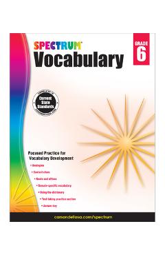 Spectrum Vocabulary, Grade 6 - Spectrum