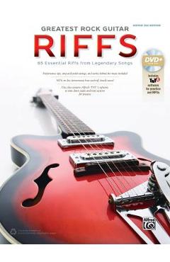 The Greatest Rock Guitar Riffs: Guitar Tab, Book & DVD-ROM - Alfred Music