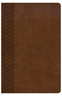 CSB Everyday Study Bible, British Tan Leathertouch: Black Letter, Study Notes, Illustrations, Aricles, Easy-To-Carry, Ribbon Marker, Easy-To-Read Bibl - Csb Bibles By Holman
