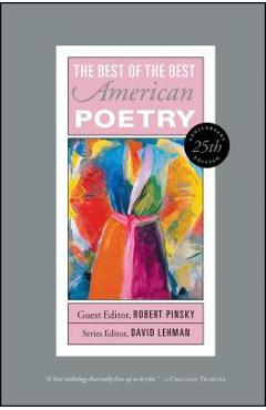 The best of the best american poetry - david lehman