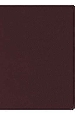 ESV Study Bible, Large Print (Burgundy) -