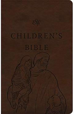 ESV Children's Bible (Trutone, Brown, Let the Children Come Design) -