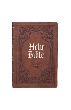 KJV Bible Thinline Brown -