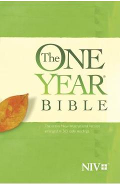 One year bible-niv - tyndale