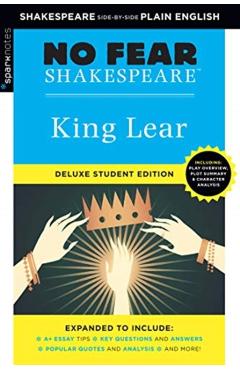 King Lear: No Fear Shakespeare Deluxe Student Edition, 3 - Sparknotes