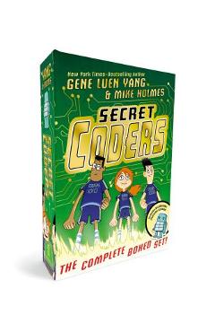 Secret Coders: The Complete Boxed Set: (secret Coders, Paths & Portals, Secrets & Sequences, Robots & Repeats, Potions & Parameters, Monsters & Module - Gene Luen Yang