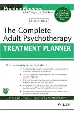 The Complete Adult Psychotherapy Treatment Planner - David J. Berghuis