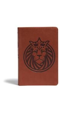 KJV Kids Bible, Lion Leathertouch - Holman Bible Staff