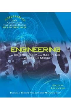 Engineering: An Illustrated History from Ancient Craft to Modern Technology (100 Ponderables) - Tom Jackson