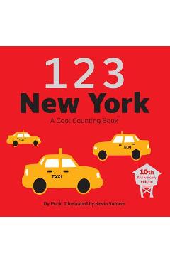 1 2 3 New York: A Cool Counting Book - Puck