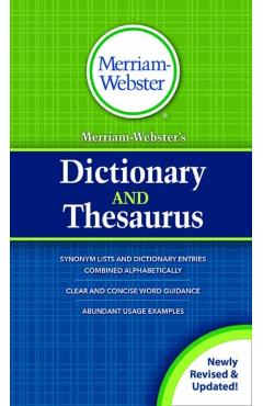 Merriam-Webster's Dictionary and Thesaurus - Merriam-webster