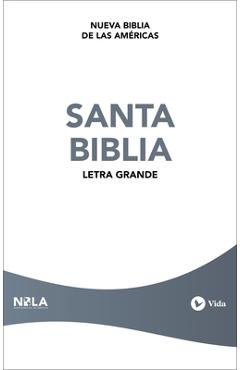Nbla Santa Biblia, Edici�n Econ�mica, Letra Grande, Tapa R�stica - Vida