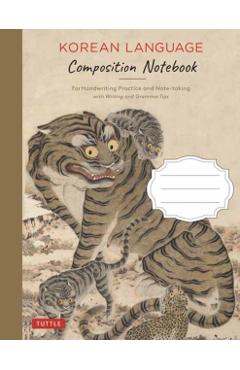 Korean Language Writing Practice Book: Learn to Write Korean Hangeul Correctly (Character Handwriting Sheets with Square Grids) - Tuttle Publishing