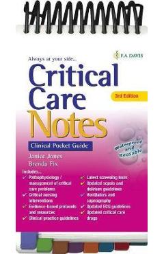Critical Care Notes: Clinical Pocket Guide - Janice Jones