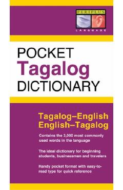 Pocket Tagalog Dictionary: Tagalog-English English-Tagalog - Renato Perdon