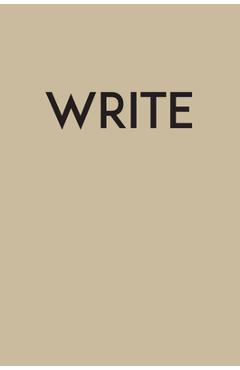 Write - Medium Kraft - Editors Of Chartwell Books