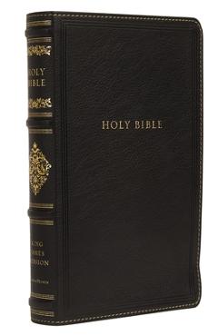 Kjv, Sovereign Collection Bible, Personal Size, Leathersoft, Black, Red Letter Edition, Comfort Print: Holy Bible, King James Version - Thomas Nelson
