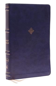 Nkjv, Thinline Bible, Leathersoft, Navy, Red Letter Edition, Comfort Print: Holy Bible, New King James Version - Thomas Nelson