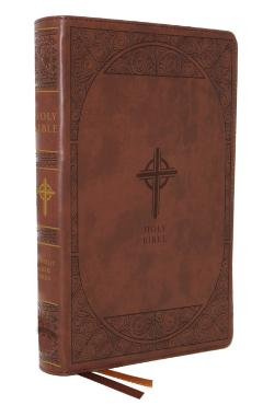 Nabre, New American Bible, Revised Edition, Catholic Bible, Large Print Edition, Leathersoft, Brown, Comfort Print: Holy Bible - Catholic Bible Press
