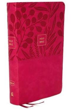 Nkjv, Reference Bible, Personal Size Large Print, Leathersoft, Pink, Thumb Indexed, Red Letter Edition, Comfort Print: Holy Bible, New King James Vers - Thomas Nelson