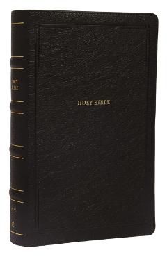 Nkjv, Reference Bible, Personal Size Large Print, Leathersoft, Black, Thumb Indexed, Red Letter Edition, Comfort Print: Holy Bible, New King James Ver - Thomas Nelson