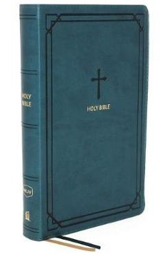 Nkjv, Reference Bible, Compact, Leathersoft, Teal, Red Letter Edition, Comfort Print: Holy Bible, New King James Version - Thomas Nelson