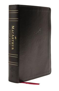 Nasb, MacArthur Study Bible, 2nd Edition, Leathersoft, Black, Thumb Indexed, Comfort Print: Unleashing God\'s Truth One Verse at a Time - John F. Macarthur