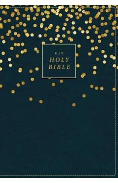 Kjv, Thinline Bible Youth Edition, Leathersoft, Blue, Red Letter Edition, Comfort Print - Thomas Nelson