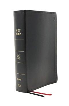 Net Bible, Full-Notes Edition, Leathersoft, Black, Comfort Print: Holy Bible - Thomas Nelson