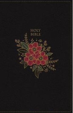 KJV, Deluxe Reference Bible, Super Giant Print, Imitation Leather, Black, Red Letter Edition - Thomas Nelson