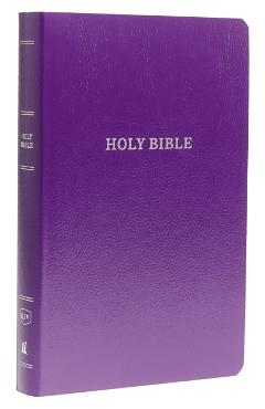 KJV, Gift and Award Bible, Imitation Leather, Purple, Red Letter Edition - Thomas Nelson