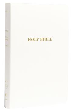 KJV, Gift and Award Bible, Imitation Leather, White, Red Letter Edition - Thomas Nelson