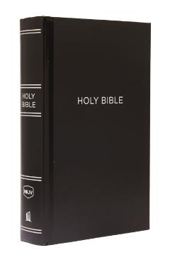 NKJV, Pew Bible, Large Print, Hardcover, Black, Red Letter Edition - Thomas Nelson