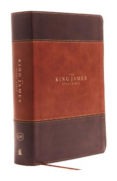 The King James Study Bible, Imitation Leather, Brown, Full-Color Edition - Thomas Nelson