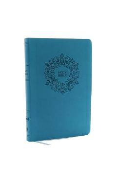 NKJV, Value Thinline Bible, Large Print, Imitation Leather, Blue, Red Letter Edition - Thomas Nelson