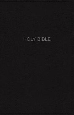 NKJV, Thinline Bible, Compact, Imitation Leather, Black, Red Letter Edition - Thomas Nelson