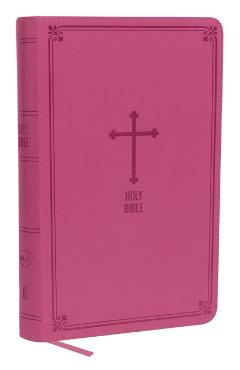 NKJV, Deluxe Gift Bible, Imitation Leather, Pink, Red Letter Edition - Thomas Nelson
