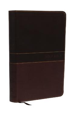 NKJV, Deluxe Gift Bible, Imitation Leather, Tan, Red Letter Edition - Thomas Nelson