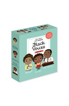 Little People, Big Dreams: Black Voices: 3 Books from the Best-Selling Series! Maya Angelou - Rosa Parks - Martin Luther King Jr. - Maria Isabel Sanchez Vegara