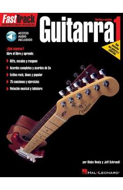 Fasttrack Guitar Method - Spanish Edition - Level 1: Fasttrack Guitarra 1 - Jeff Schroedl