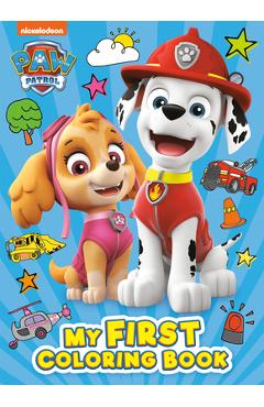 Paw Patrol: My First Coloring Book (Paw Patrol) - Golden Books