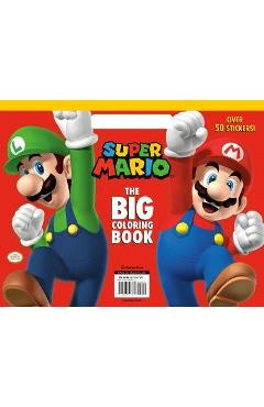 Super Mario: The Big Coloring Book (Nintendo) - Random House