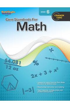 Core Standards for Math Reproducible Grade 6 - Houghton Mifflin Harcourt