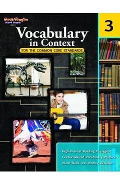 Vocabulary in Context for the Common Core Standards: Reproducible Grade 3 - Houghton Mifflin Harcourt